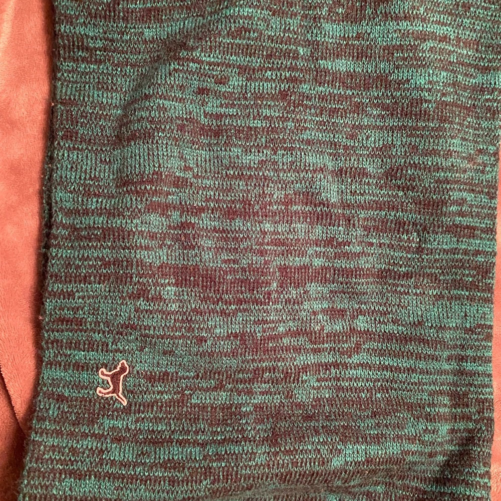 Pink Victorias Secret infinity scarf and hat set
